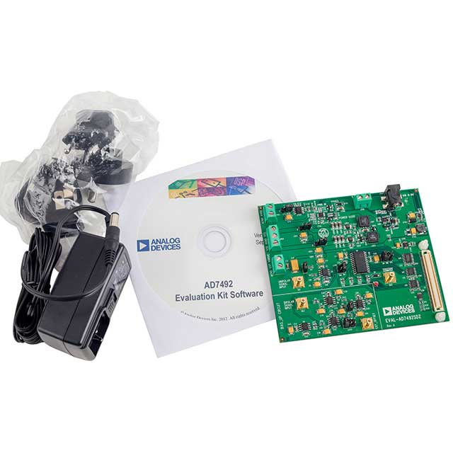 EVAL-AD7492SDZ Analog Devices Inc.  Cartes d'évaluation - Convertisseurs analogique-numérique (CAN)